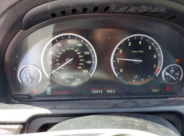 WBA5M2C32HG499346 2017 BMW OTHER Черный Вид задних сидений