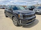 2021 Kia Telluride S Черный vin: 5XYP6DHCXMG162768
