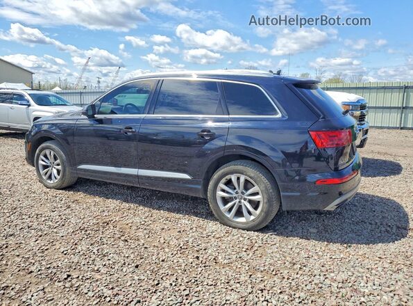 WA1AAAF79JD045955 2018 AUDI Q7 Black Задня права чверть