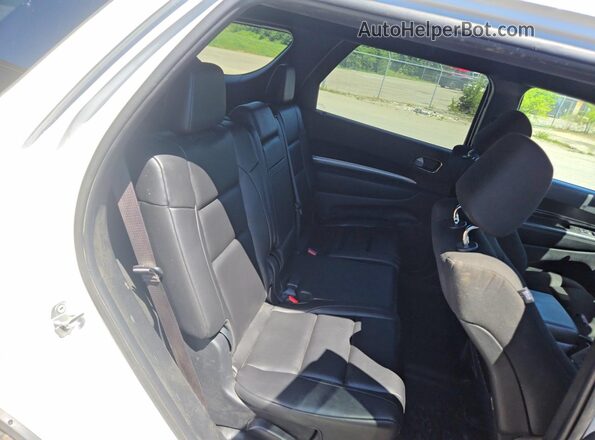 1C4SDJFTXRC241421 2024 DODGE DURANGO Белый Вид салона спереди