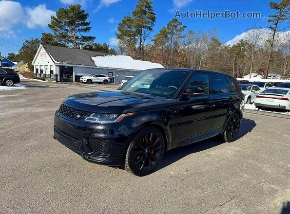 SALWS2SU1KA866425 2019 LAND ROVER RANGE Черный Задняя левая четверть