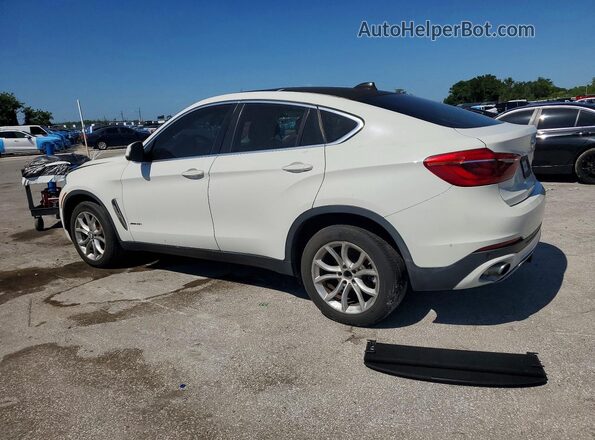 5UXKU2C56G0N82808 2016 BMW X6 Белый Задняя правая четверть