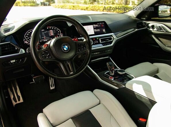 WBS43AZ05PCM35860 2023 BMW M4 Black Widok zestawu wskaźników