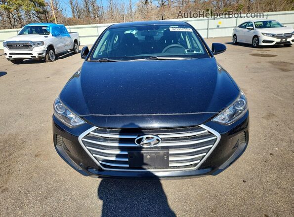 5NPD74LF6JH234670 2018 HYUNDAI ELANTRA Черный Вид спереди