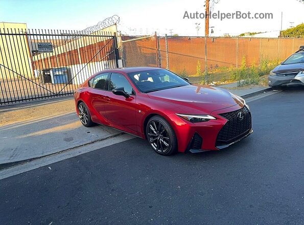 JTHGZ1B23S5093139 2025 LEXUS IS Красный Передняя левая четверть