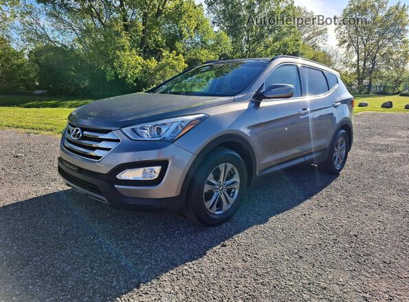 5XYZUDLB1GG376212 2016 HYUNDAI SANTA Brown Tył prawy