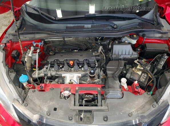 3CZRU6H79HM701431 2017 HONDA HR-V Red Vista del compartimento del motor