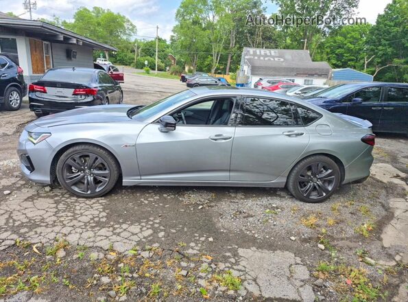 19UUB6F50MA003208 2021 ACURA TLX Серебряный Вид подкапотного пространства