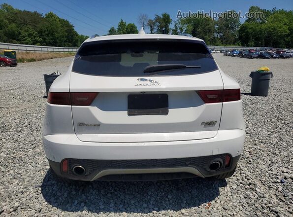 SADFJ2FX4J1Z17336 2018 JAGUAR E-PACE White Widok wnętrza z przodu