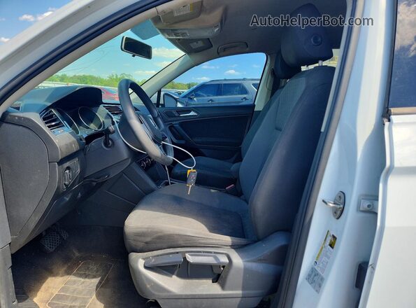 3VV0B7AX5KM046441 2019 VOLKSWAGEN TIGUAN White Вид панелі приладів