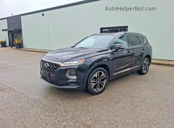 5NMS5CAA3LH255085 2020 HYUNDAI SANTA Черный Задняя правая четверть