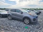 2018 Kia Sportage Lx Black vin: KNDPM3AC2J7345889