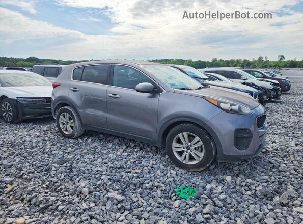 KNDPM3AC2J7345889 2018 KIA SPORTAGE Black Widok z przodu