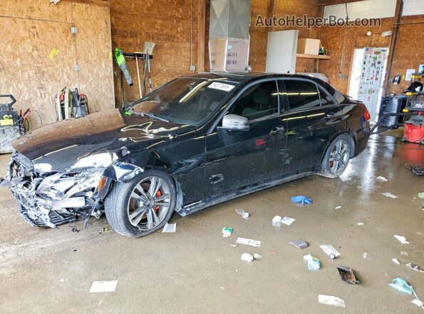 WDDHF8JB4GB227809 2016 MERCEDES-BENZ E Черный Передняя левая четверть