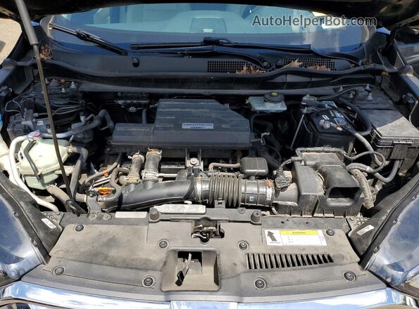 7FARW2H96JE024346 2018 HONDA CR-V Черный Вид подкапотного пространства