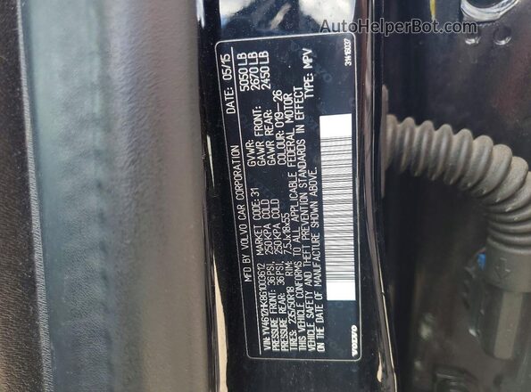YV4612HK8G1003612 2016 VOLVO V60 Черный Вид подкапотного пространства