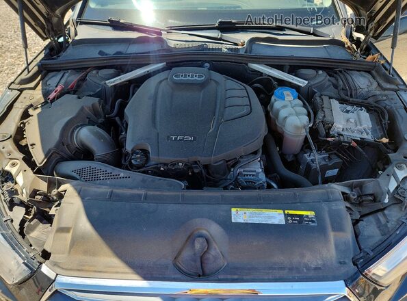 WAUENAF44HN070801 2017 AUDI A4 Gray Vista del compartimento del motor