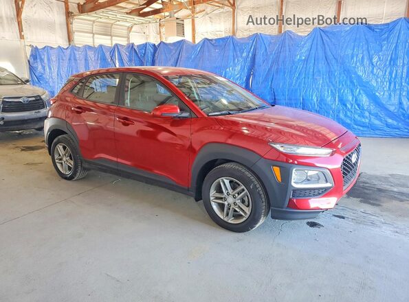 KM8K12AA4KU342809 2019 HYUNDAI KONA Красный Вид спереди