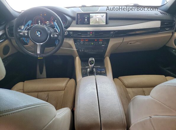5UXKU0C53J0G80953 2018 BMW X6 Белый Вид щитка приборов
