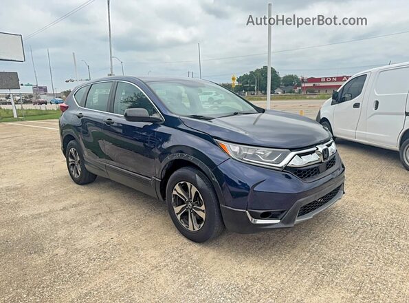 2HKRW6H31JH223174 2018 HONDA CR-V Синий Задняя левая четверть