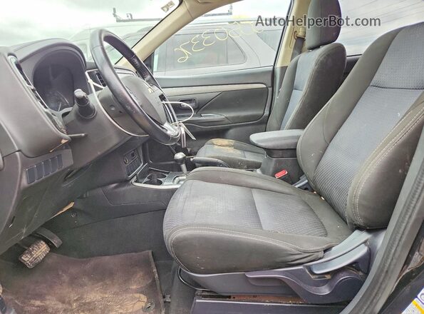 JA4AD3A36HZ010956 2017 MITSUBISHI OUTLANDER Черный Вид панели приборов