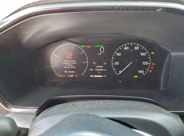 7FARS5H58SE039409 2025 HONDA CRV Red უკანა სავარძლების ხედი