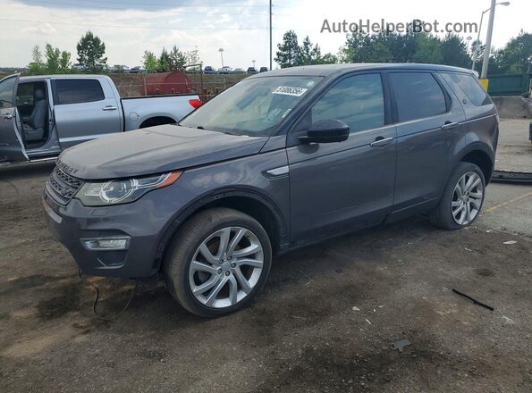 SALCT2BG5GH594518 2016 LAND ROVER DISCOVERY Серый Передняя левая четверть
