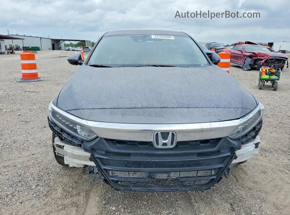 1HGCV1F10KA161564 2019 HONDA ACCORD Gray Widok z tyłu
