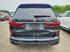 2021 Bmw X7 M50i Черный vin: 5UXCX6C08M9H52376