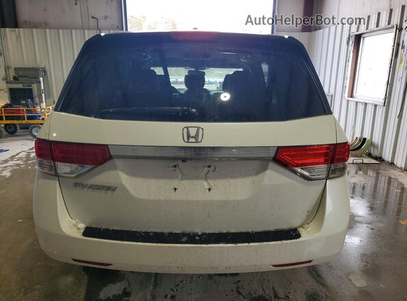 5FNRL5H67GB057604 2016 HONDA ODYSSEY Белый Вид салона спереди