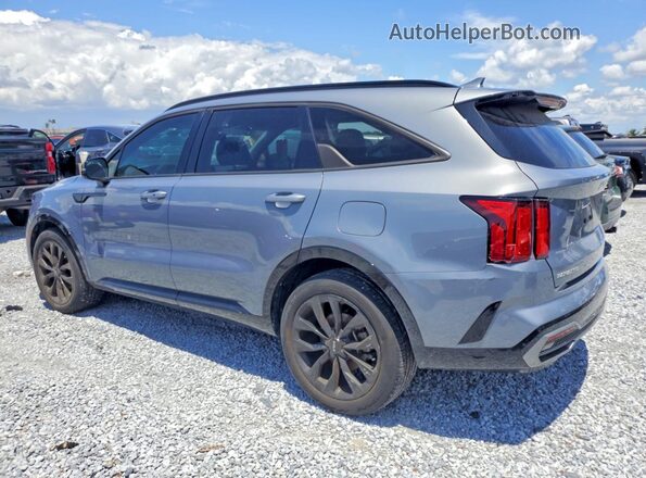 5XYRK4LFXPG191035 2023 KIA SORENTO Серый Задняя правая четверть