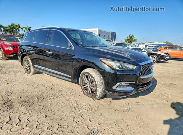 5N1DL0MN4HC518486 2017 INFINITI QX60 Черный Вид спереди