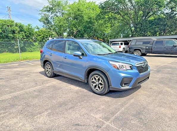 JF2SKAJC0LH417207 2020 SUBARU FORESTER Blue Задня ліва чверть
