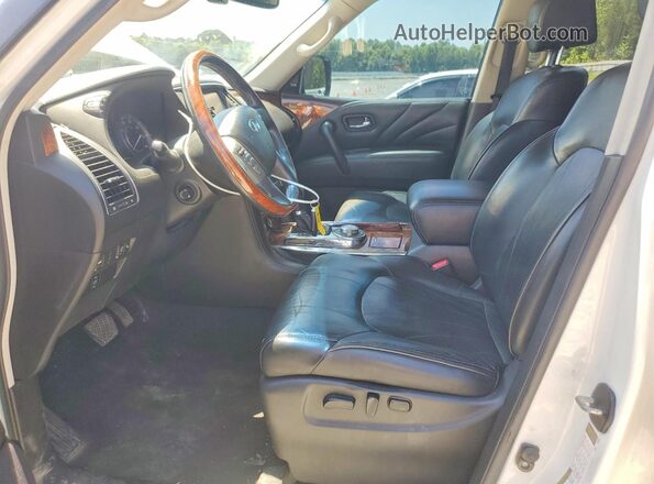 JN8AZ2NE6H9153780 2017 INFINITI QX80 Белый Вид панели приборов