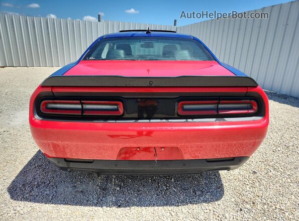 2C3CDZBT5JH205019 2018 DODGE CHALLENGER Blue 