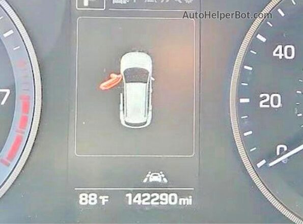KM8J3CA23JU753508 2018 HYUNDAI TUCSON Серый Вид щитка приборов