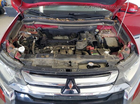 JA4AZ3A35GZ059274 2016 MITSUBISHI OUTLANDER Красный Вид наклейки с VIN-кодом