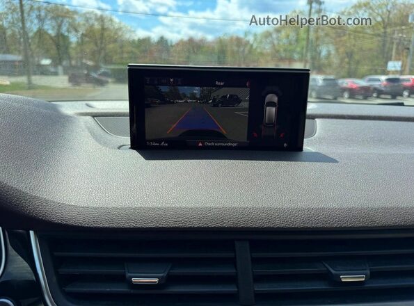 WA1LAAF70JD001772 2018 AUDI Q7 Tan VIN კოდის სტიკერის ხედი