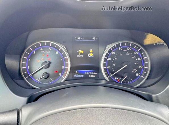 JN1EV7AR8HM835199 2017 INFINITI Q50 Черный Вид задних сидений