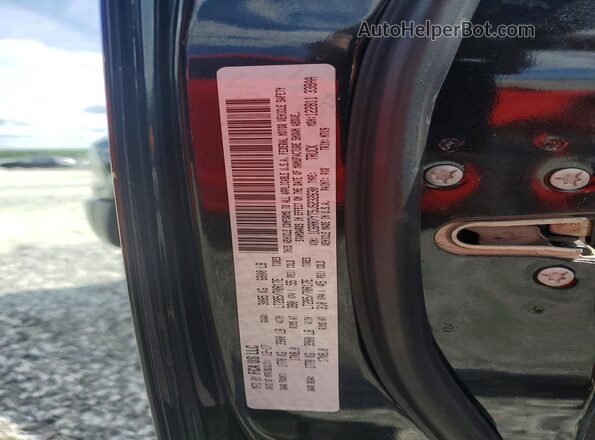 1C6RR7YT5JS232630 2018 RAM 1500 Black VIN sticker view