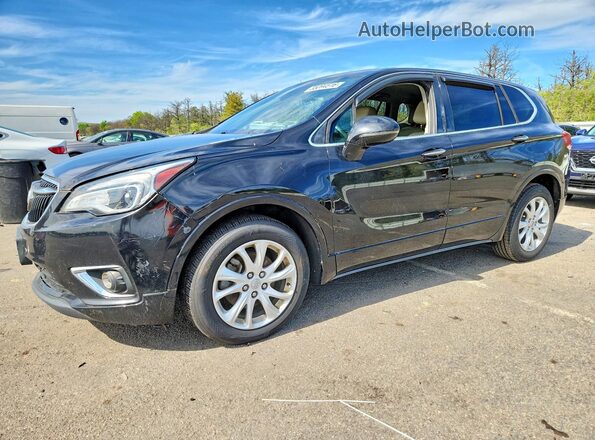 LRBFXBSA3KD009504 2019 BUICK ENVISION Черный Задняя левая четверть