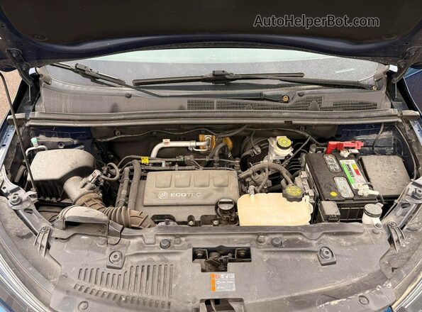 KL4CJESB2KB766934 2019 BUICK ENCORE Синий Вид панели приборов