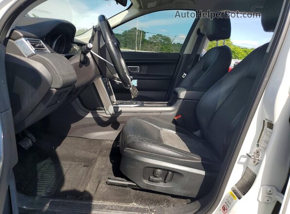 SALCP2BG3HH635430 2017 LAND ROVER DISCOVERY White Вид панелі приладів