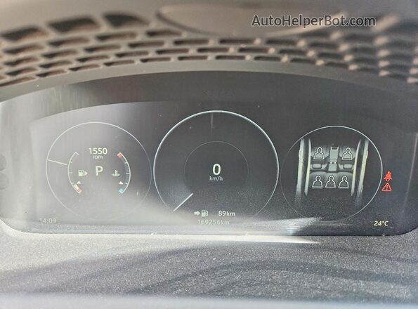 SAJXJ2GD1G8V92506 2016 JAGUAR XJL Black Widok tylnych siedzeń