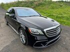 2019 Mercedes-benz S 63 Amg 4matic Black vin: WDDUG8JB8KA453250