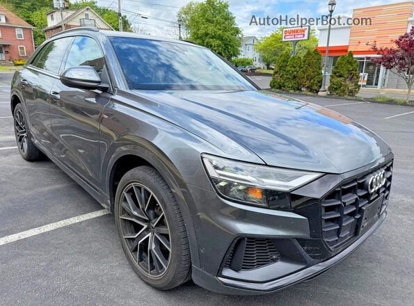 WA1EVAF11MD007500 2021 AUDI Q8 Charcoal Դիմացի տեսք