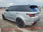 2018 Land Rover Range Rover Sport Hse Dynamic Серебряный vin: SALWV2SV1JA401609 2018 Land Rover Range Rover Sport Hse Dynamic Серебряный vin: SALWV2SV1JA401609
