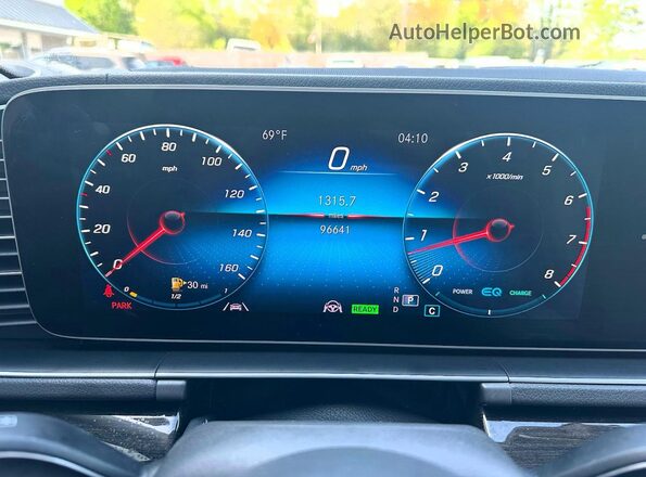4JGFF5KE6LA125450 2020 MERCEDES-BENZ GLS Черный Вид щитка приборов