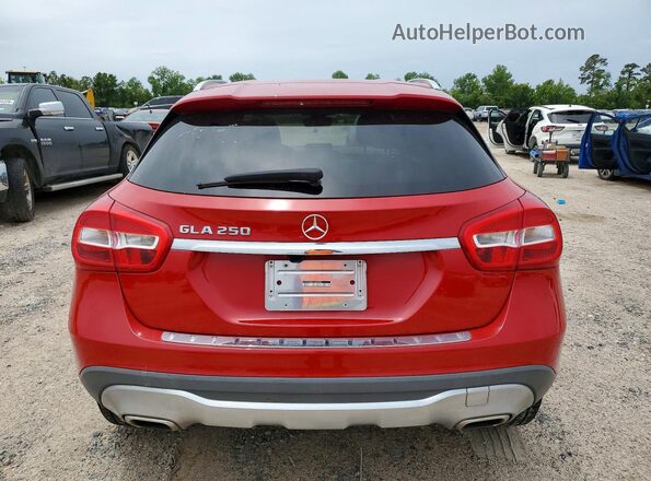 W1NTG4EBXLU040022 2020 MERCEDES-BENZ GLA Красный Вид салона спереди