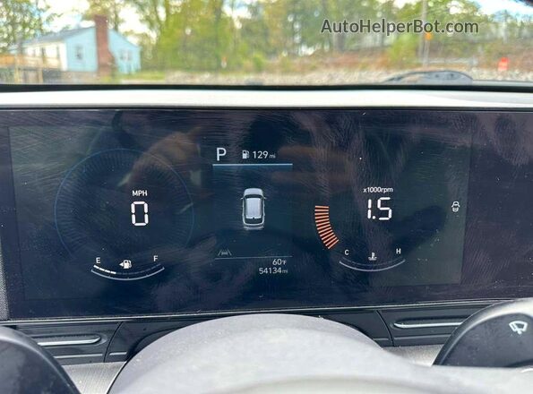KM8HBCAB3SU203583 2025 HYUNDAI KONA Синий Вид задних сидений